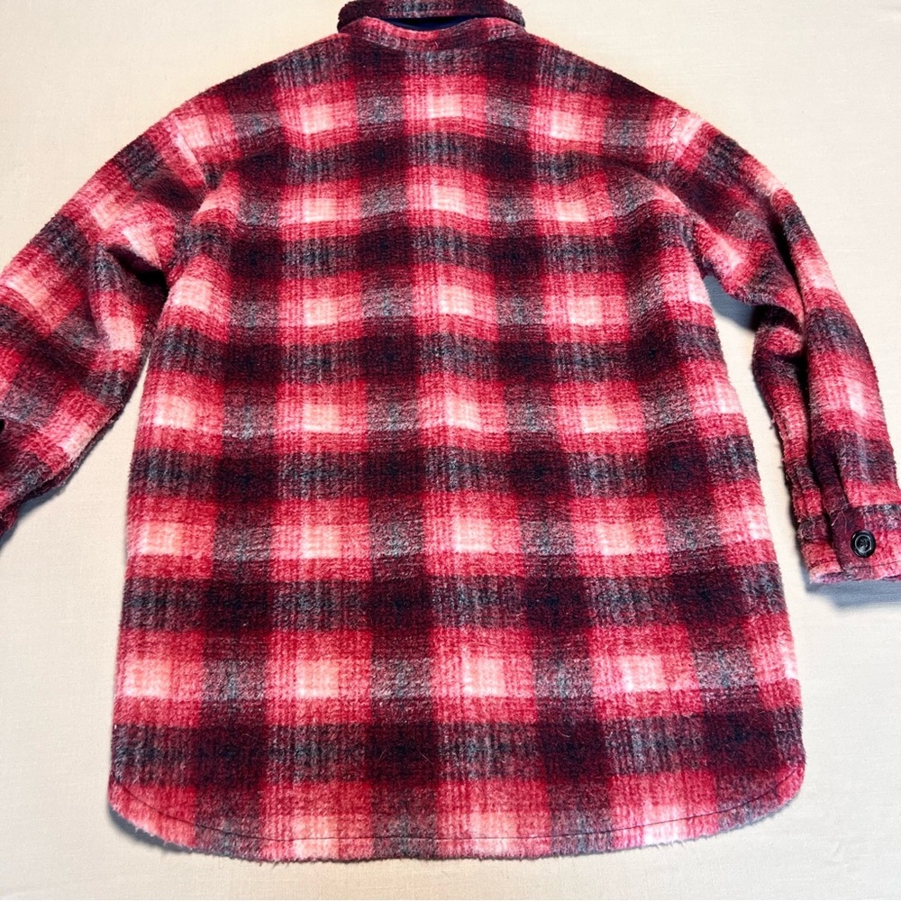 Sanctuary Town Jacket Woodland Plaid Women’s Small - Picture 15 of 16